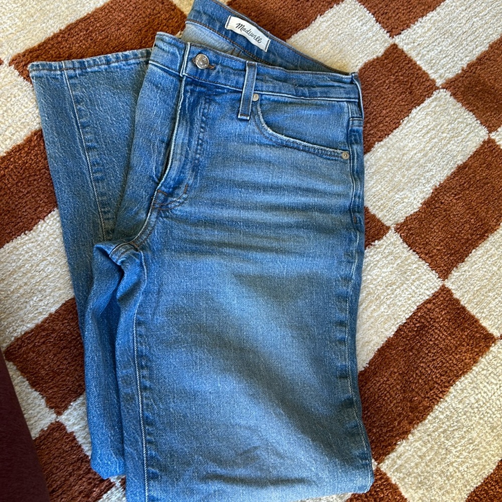 Madewell The Mid-rise perfect vintage straight jeans